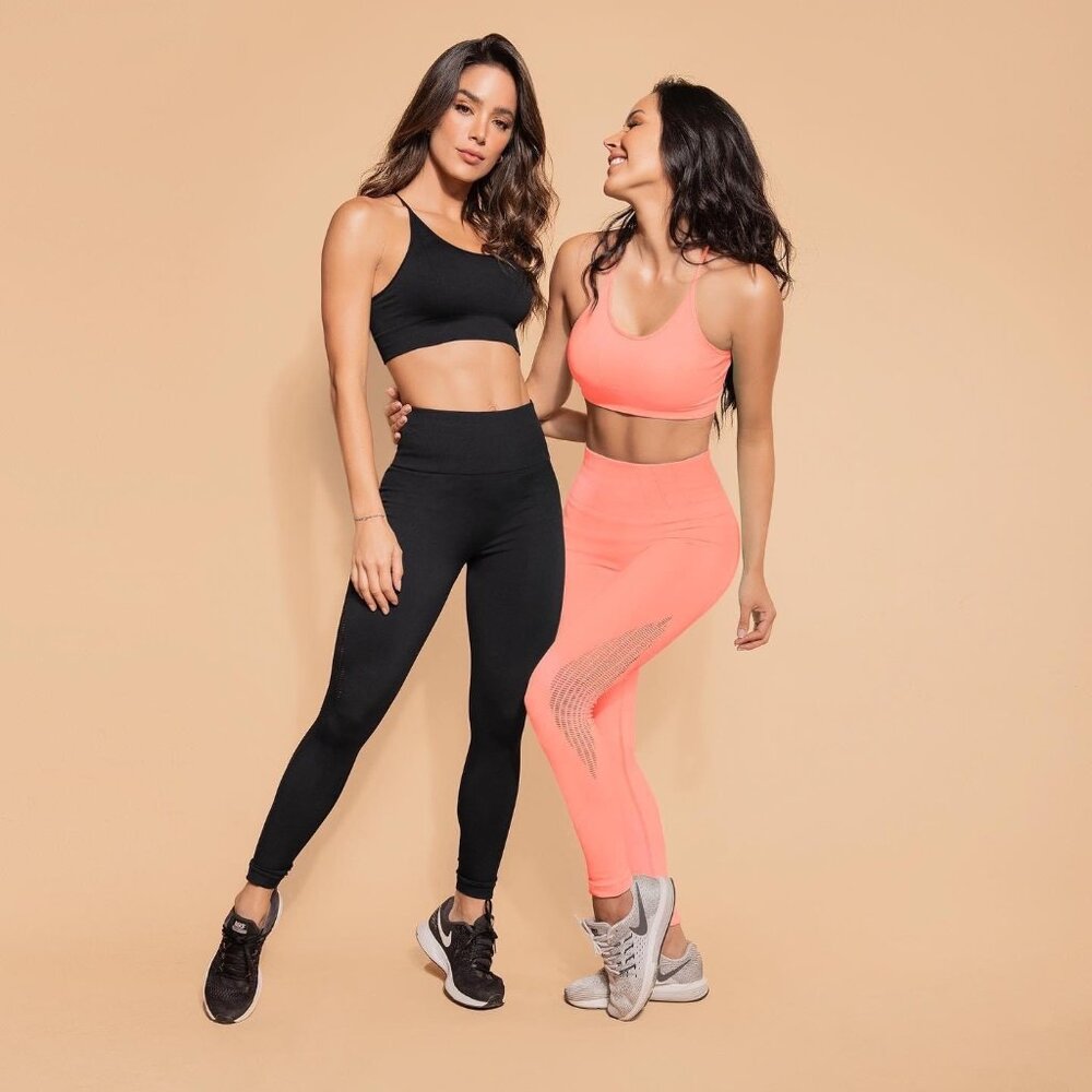 Women's Black Activewear Set